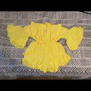 Fashion Nova - Camellia Off Shoulder Romper